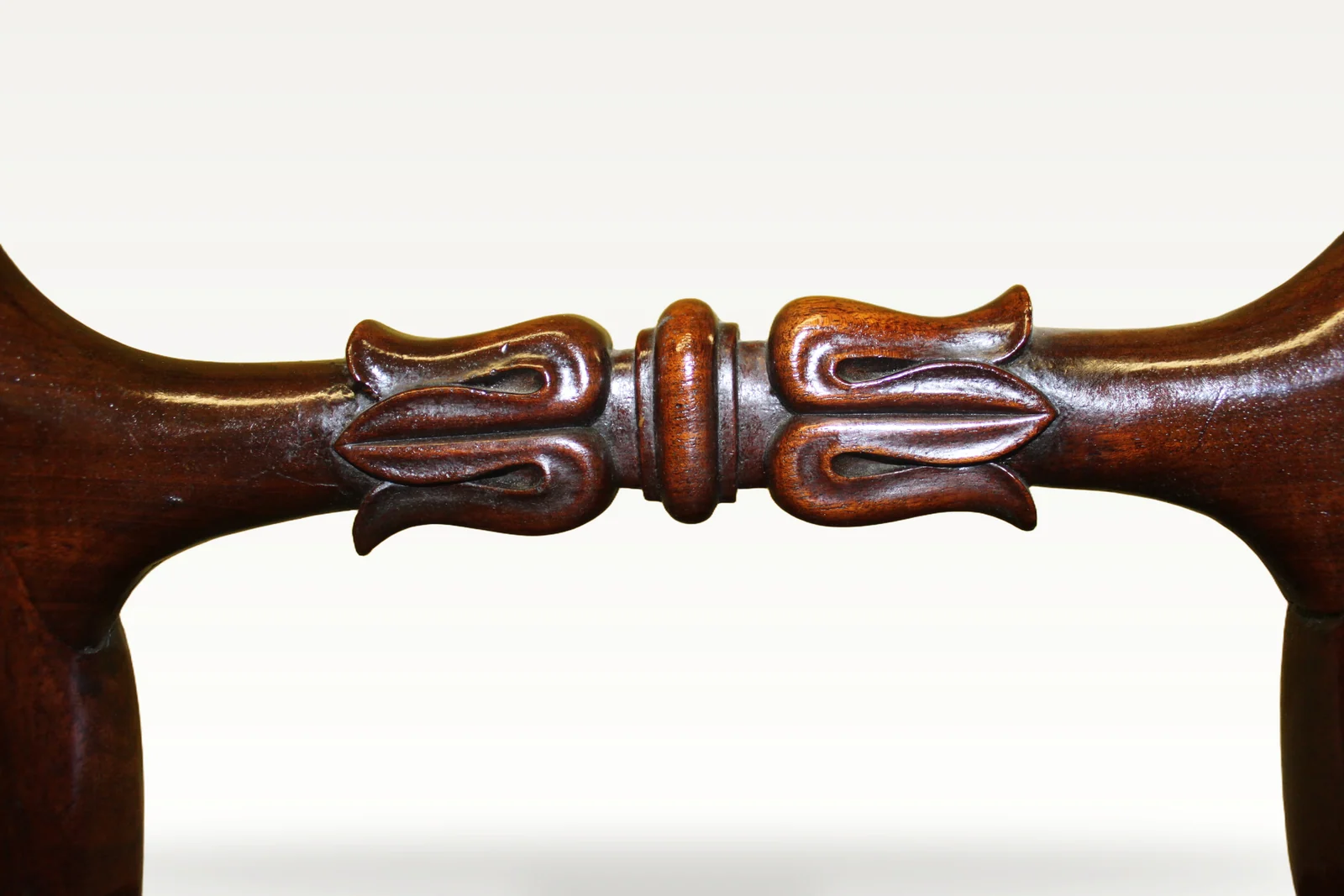 A set of seven early Victorian mahogany chairs — view 4