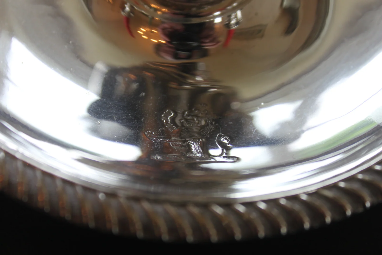 A rare set of four early 19th century silver plated chamber sticks — view 8