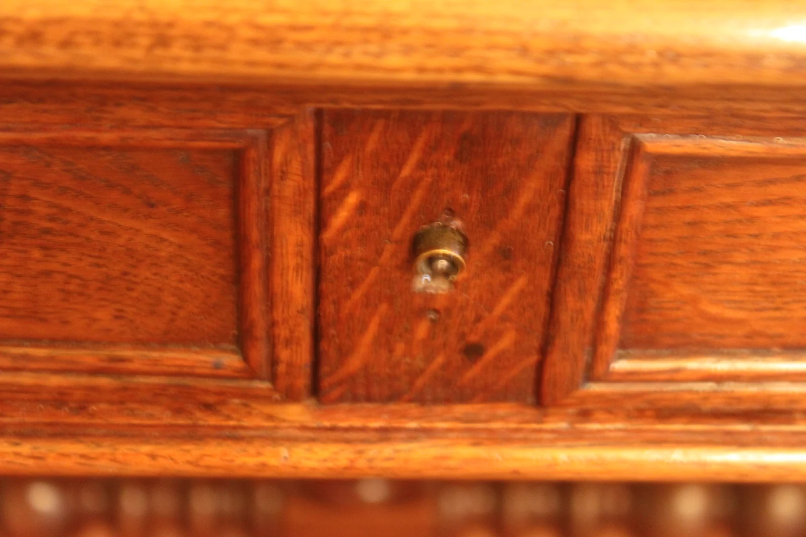 19th century French double sided library table — view 14