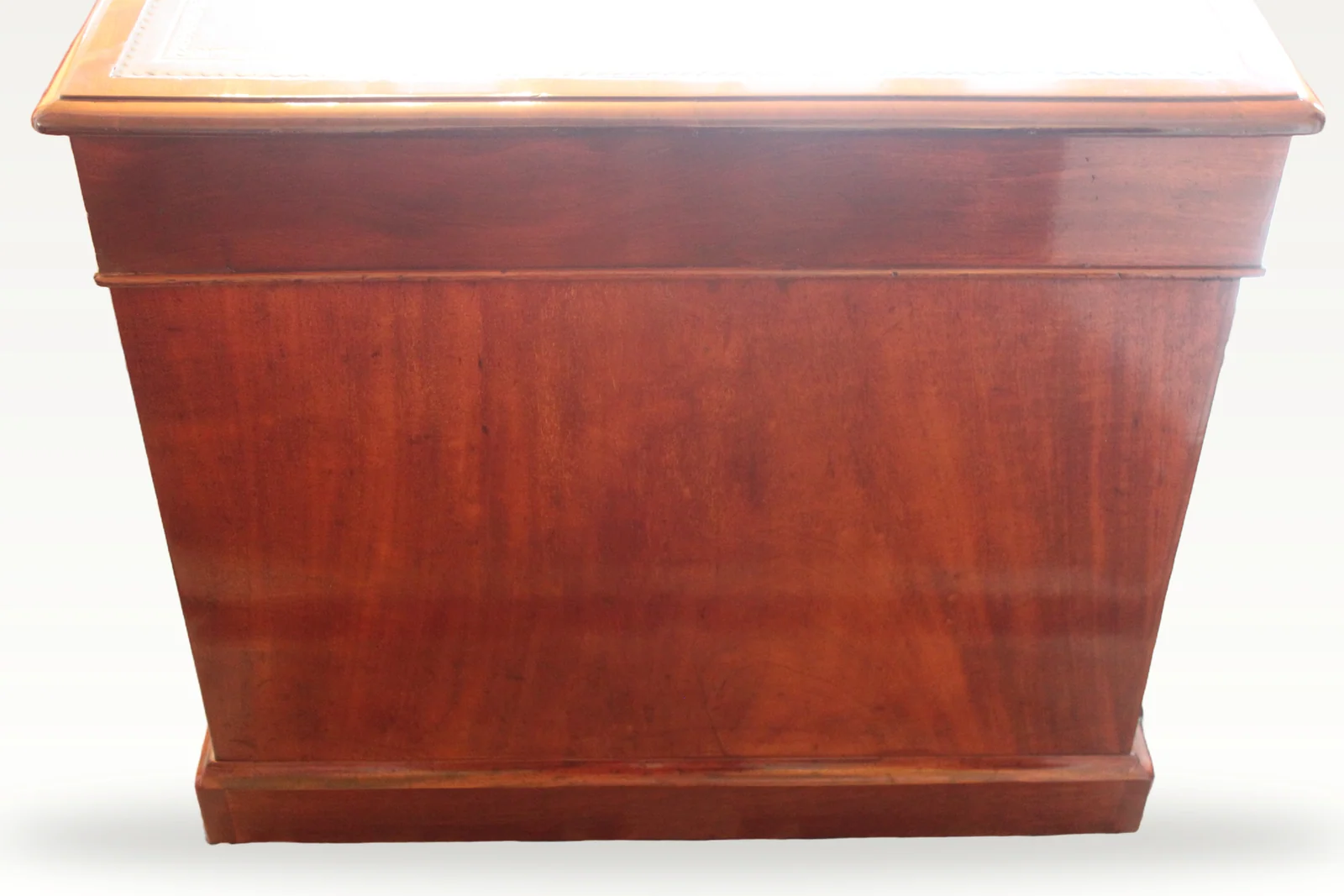 Late Georgian mahogany pedestal desk — view 14