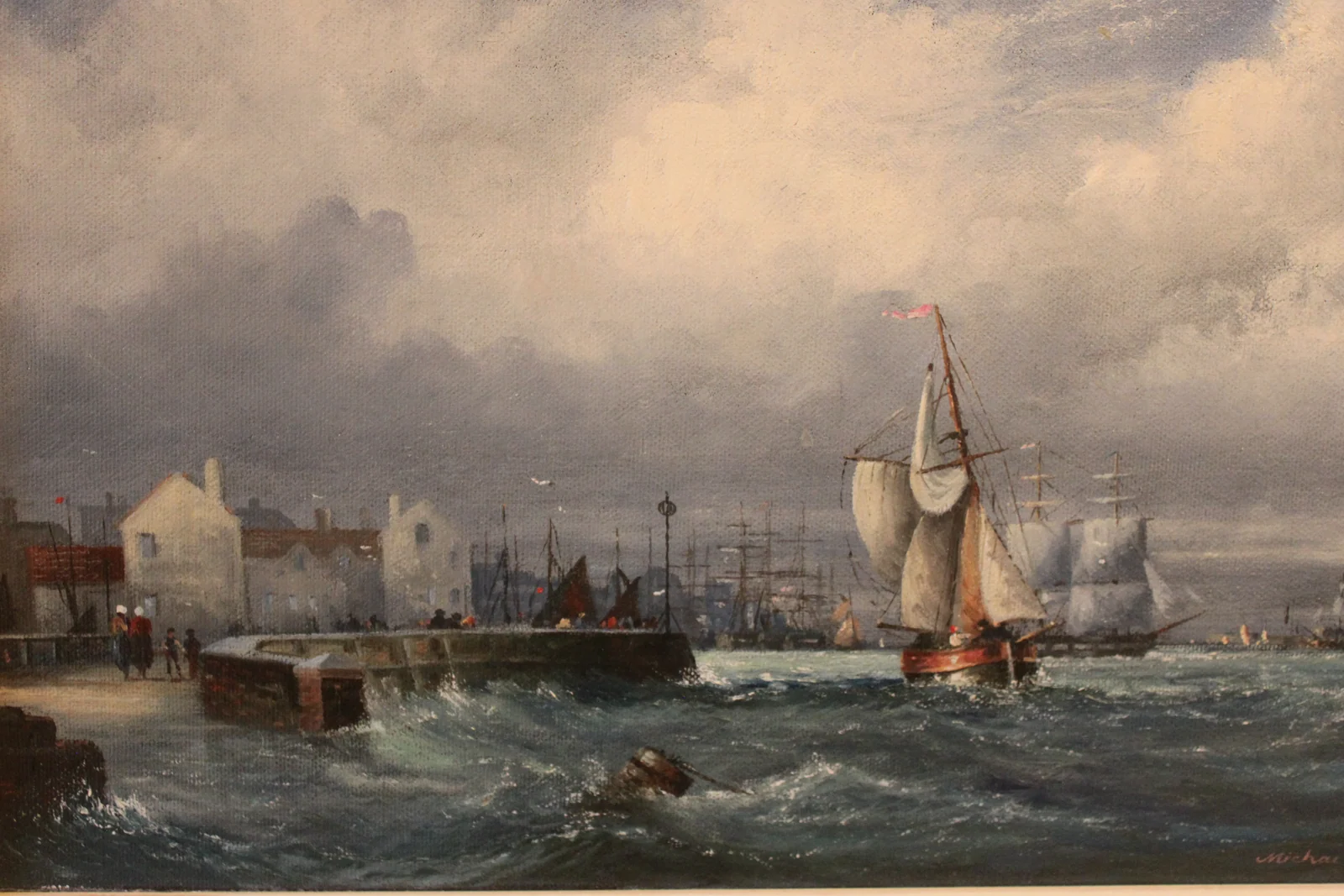 Oil on board by Micheal Matthews — view 3