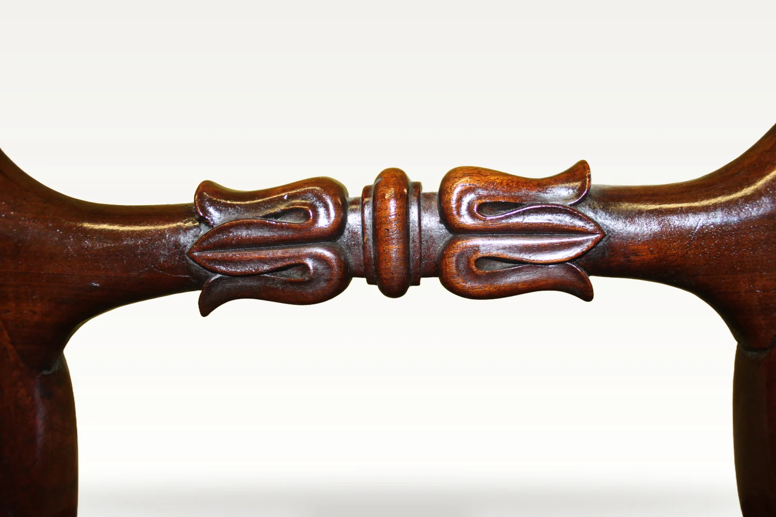A set of seven early Victorian mahogany chairs — view 5