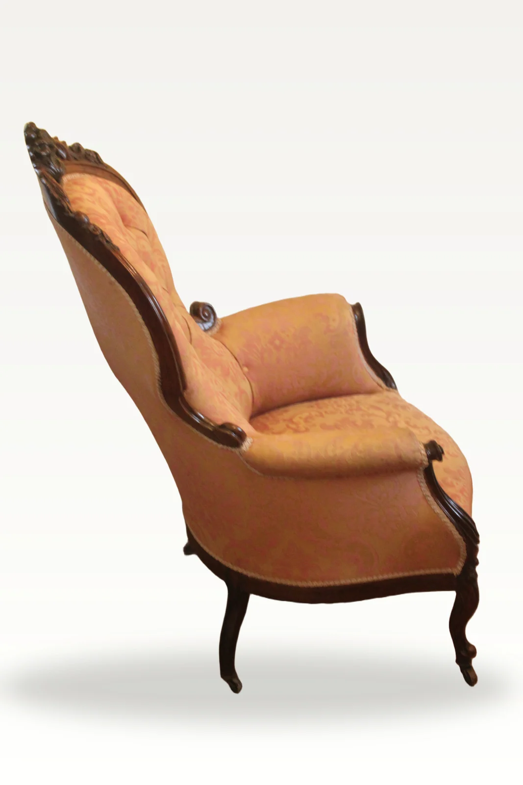 An early Victorian gentleman's armchair. — view 7