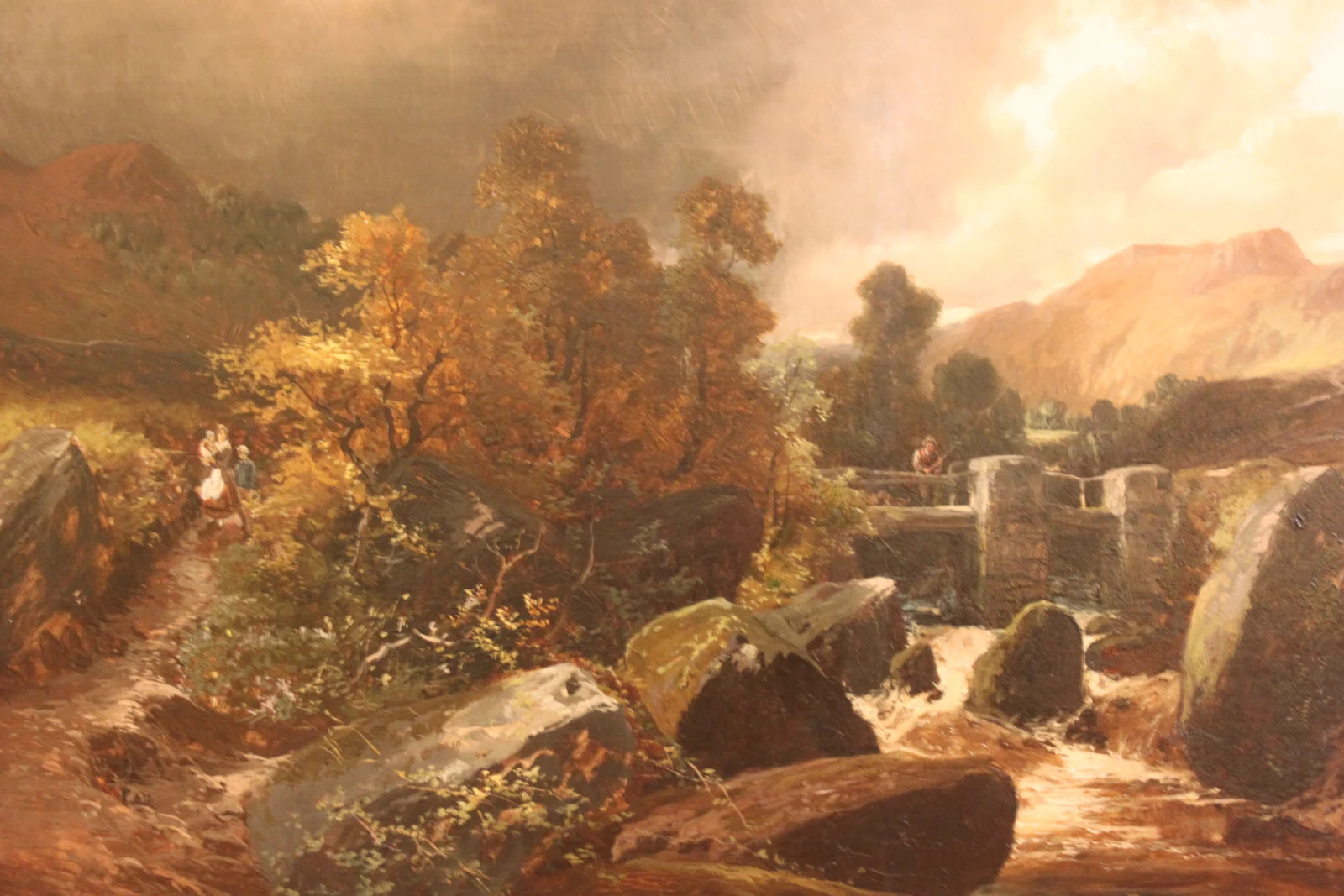 The Bridge at Pont-y-Pant, by Clarence Roe — view 4