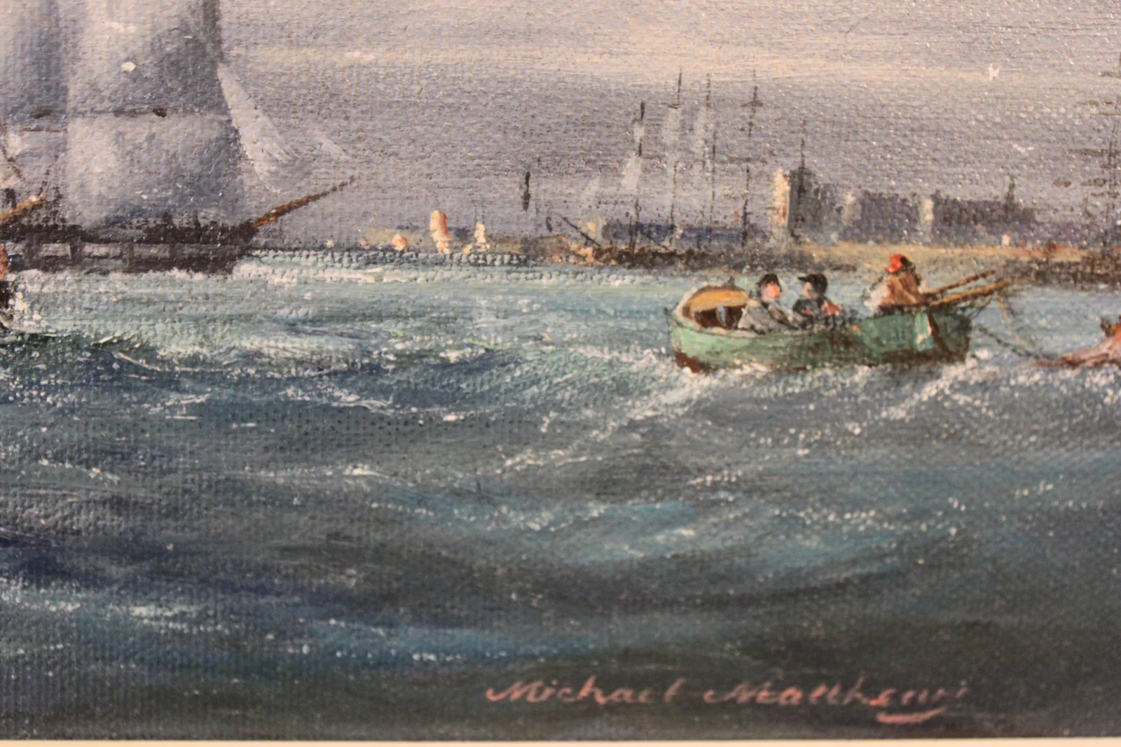 Oil on board by Micheal Matthews — view 4