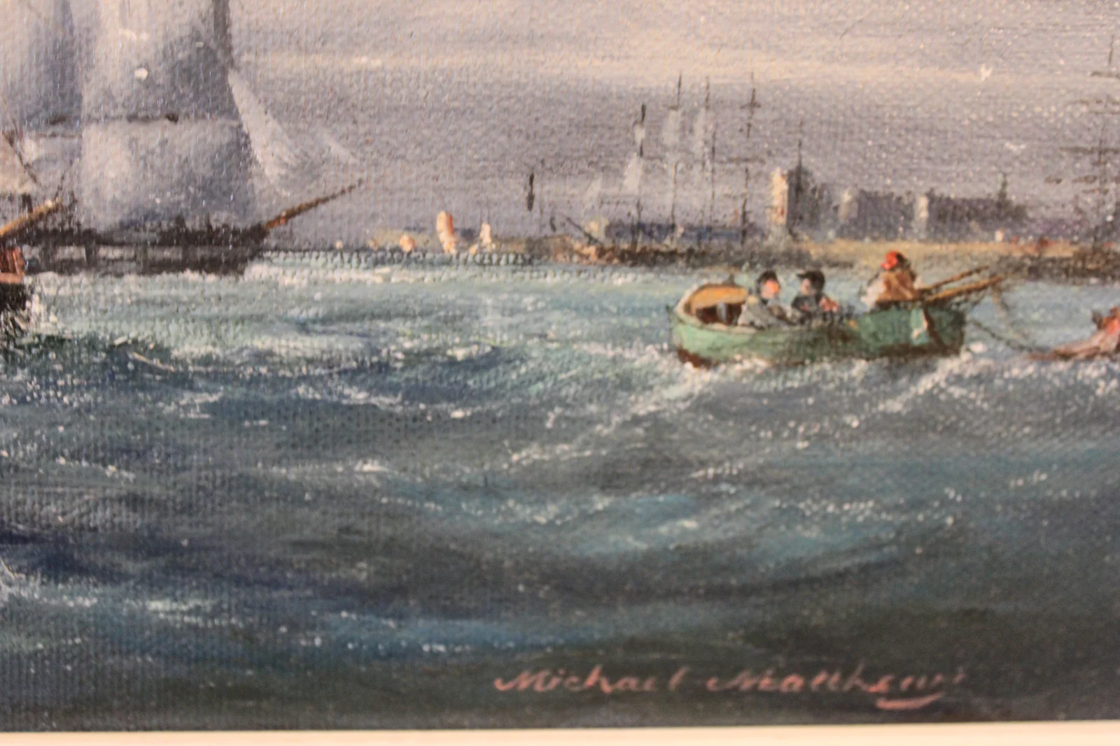 Oil on board by Micheal Matthews — view 2