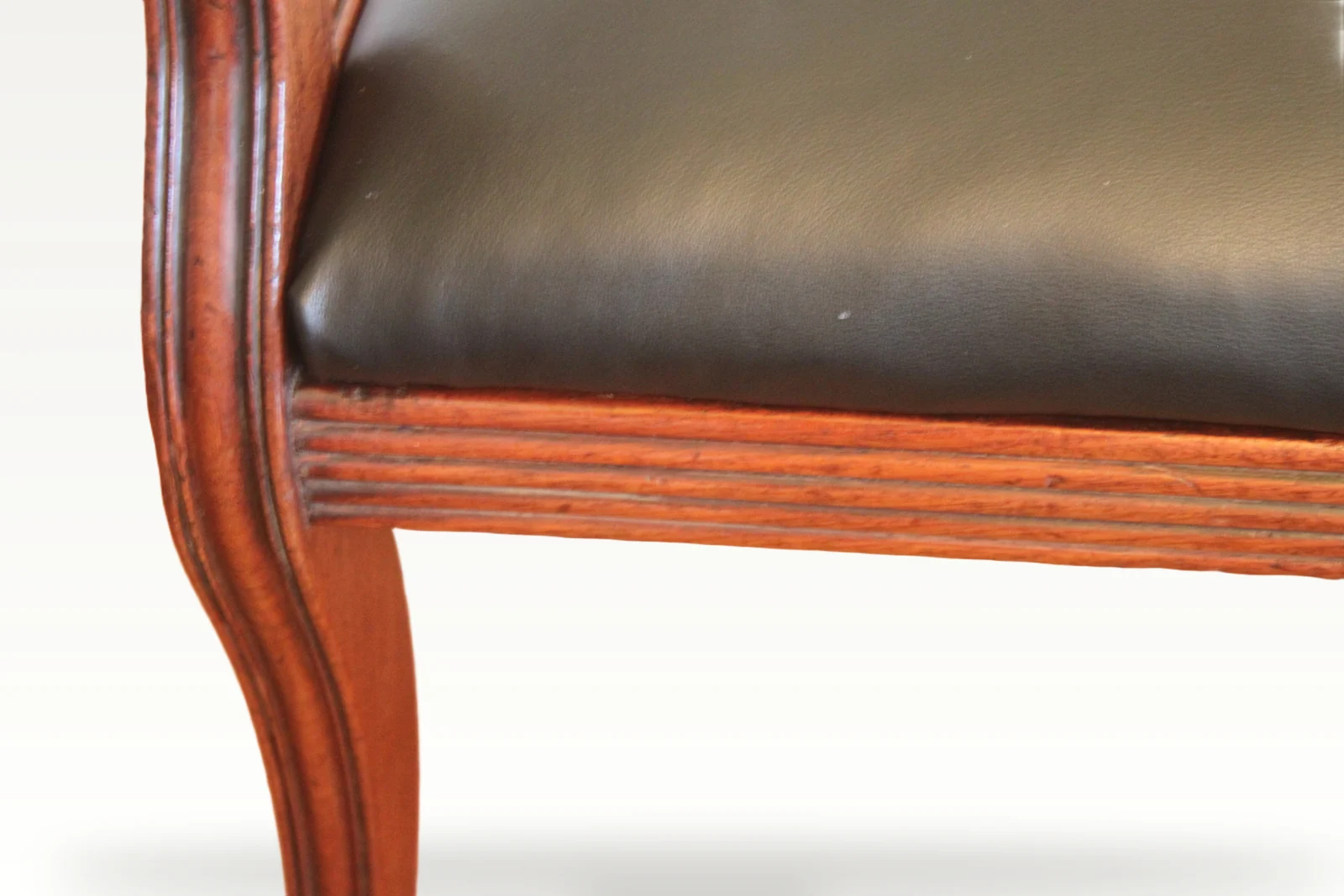Regency period mahogany armchair — view 7