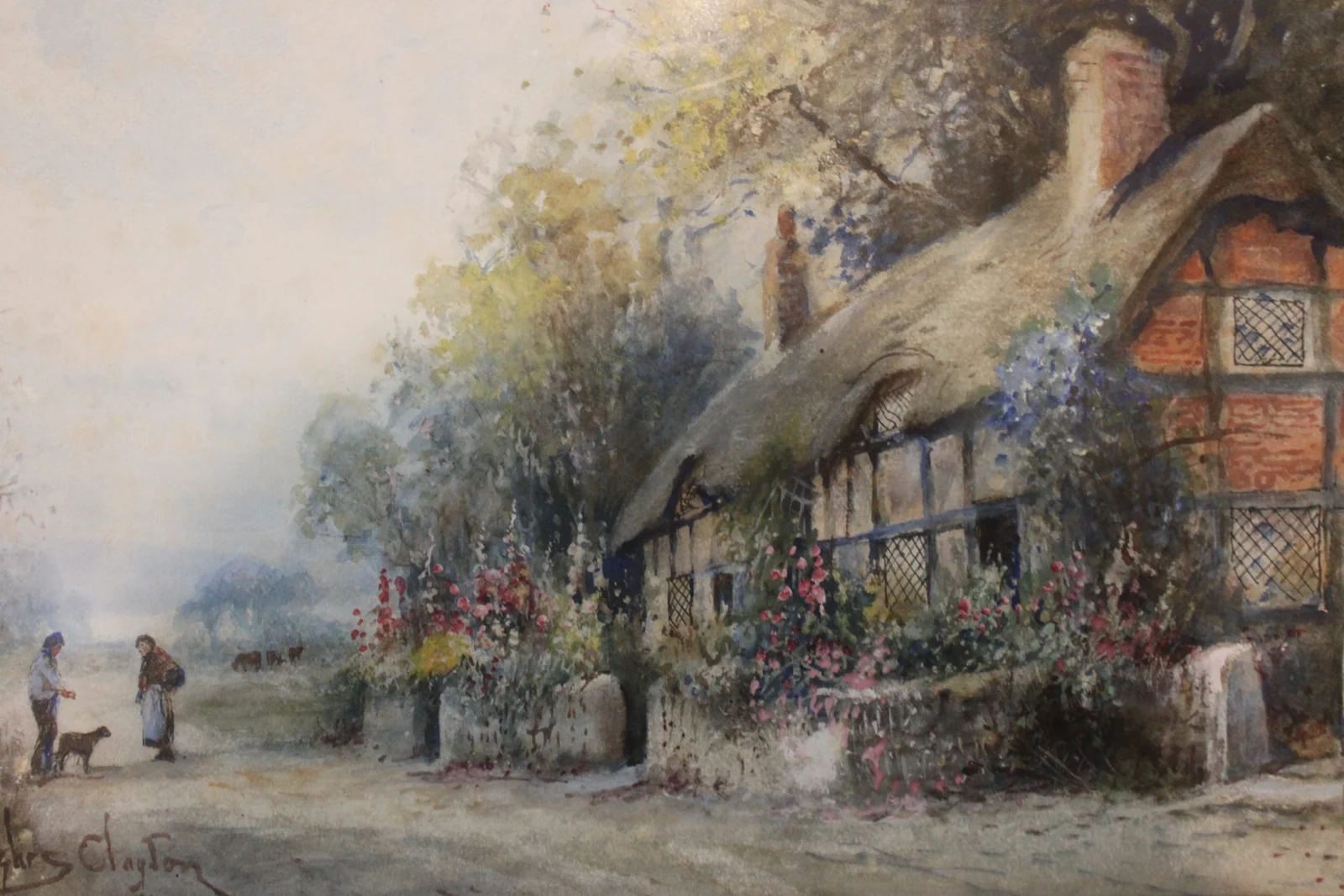 Watercolour by Joseph Hughes Clayton — view 3