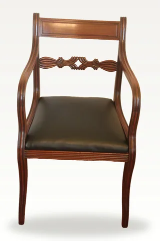 Regency period mahogany armchair