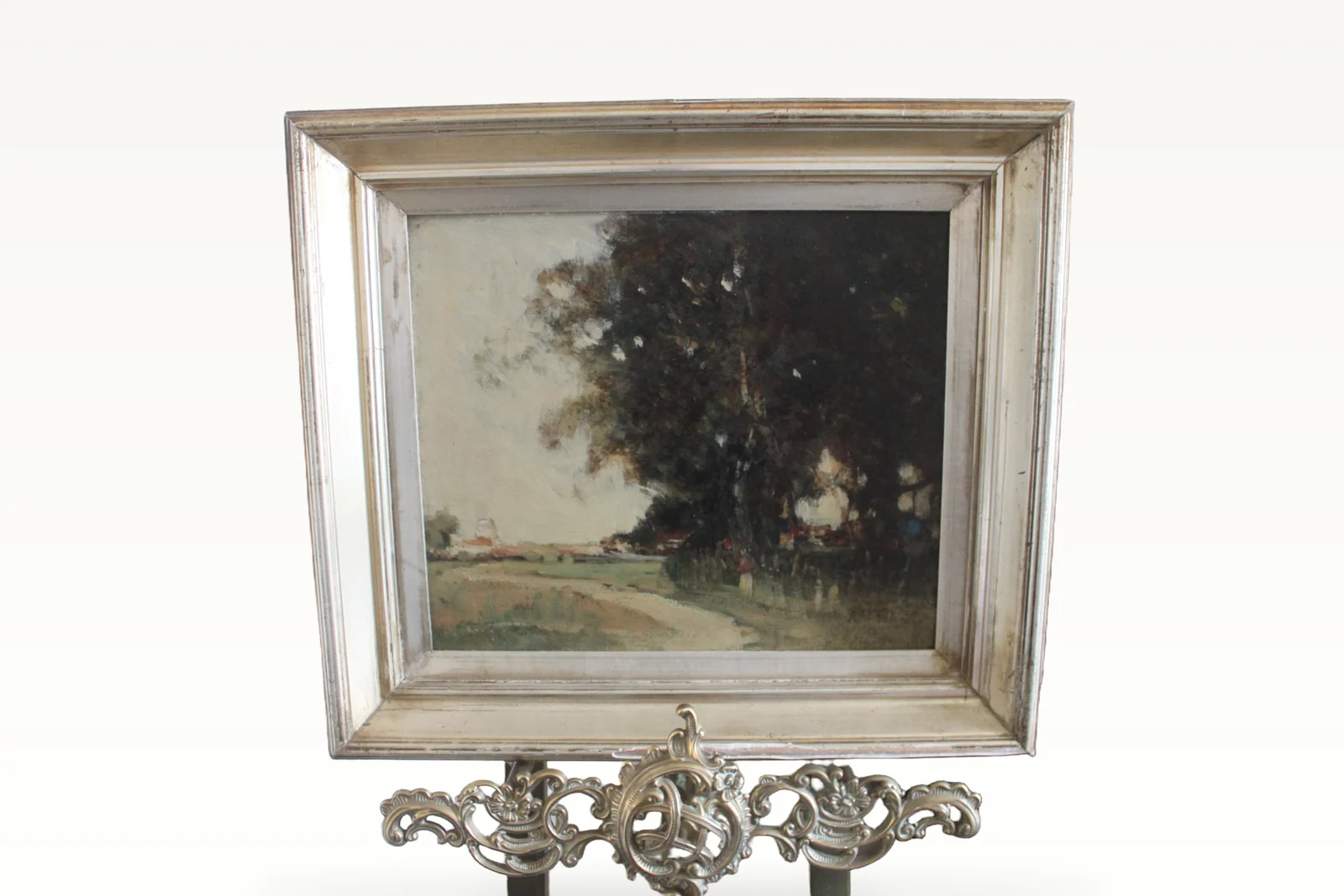 Oil on panel by Joseph Vickers de Ville, (1856–1925)