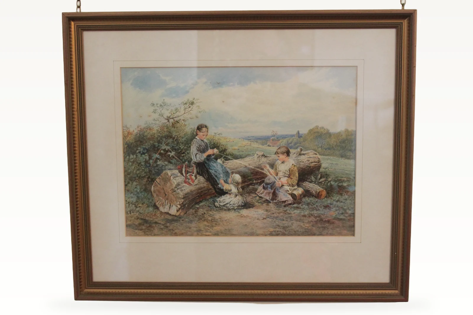 Fine pair of watercolours after Miles Birket Foster