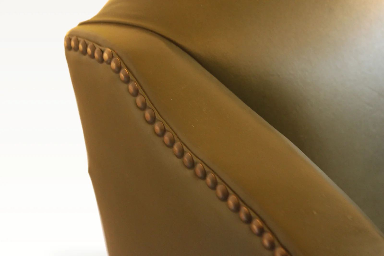 Late 19th century Queen Anne style wing chair — view 9