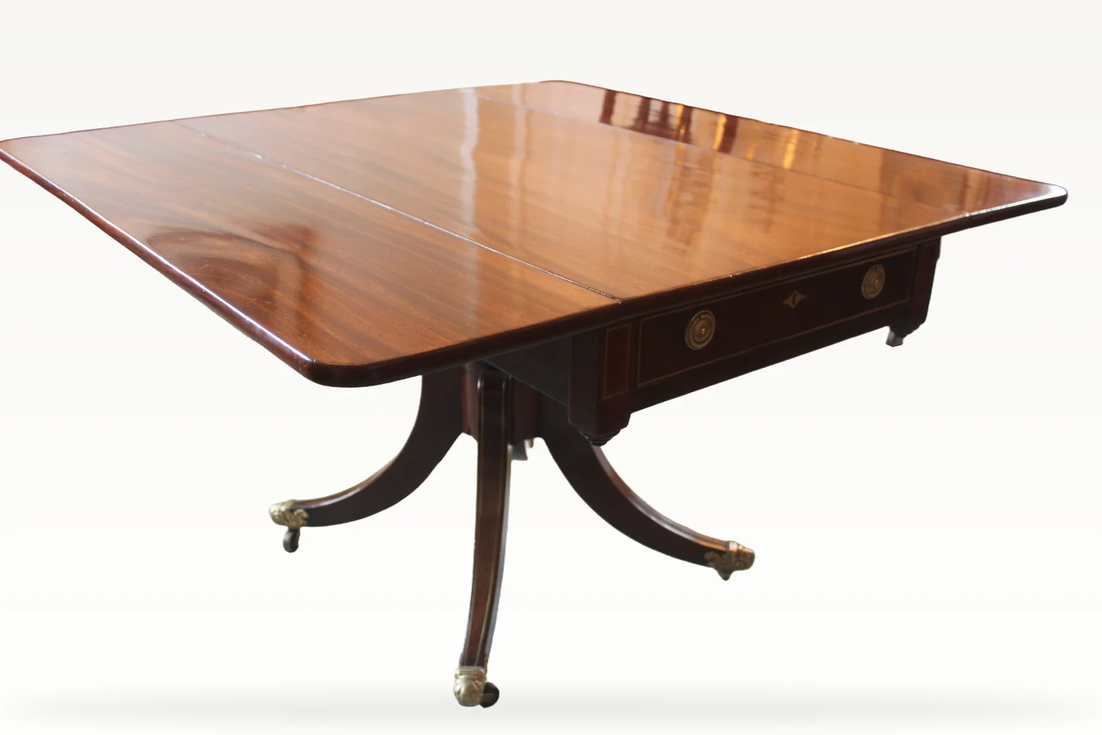Regency period mahogany Pembroke table — view 9