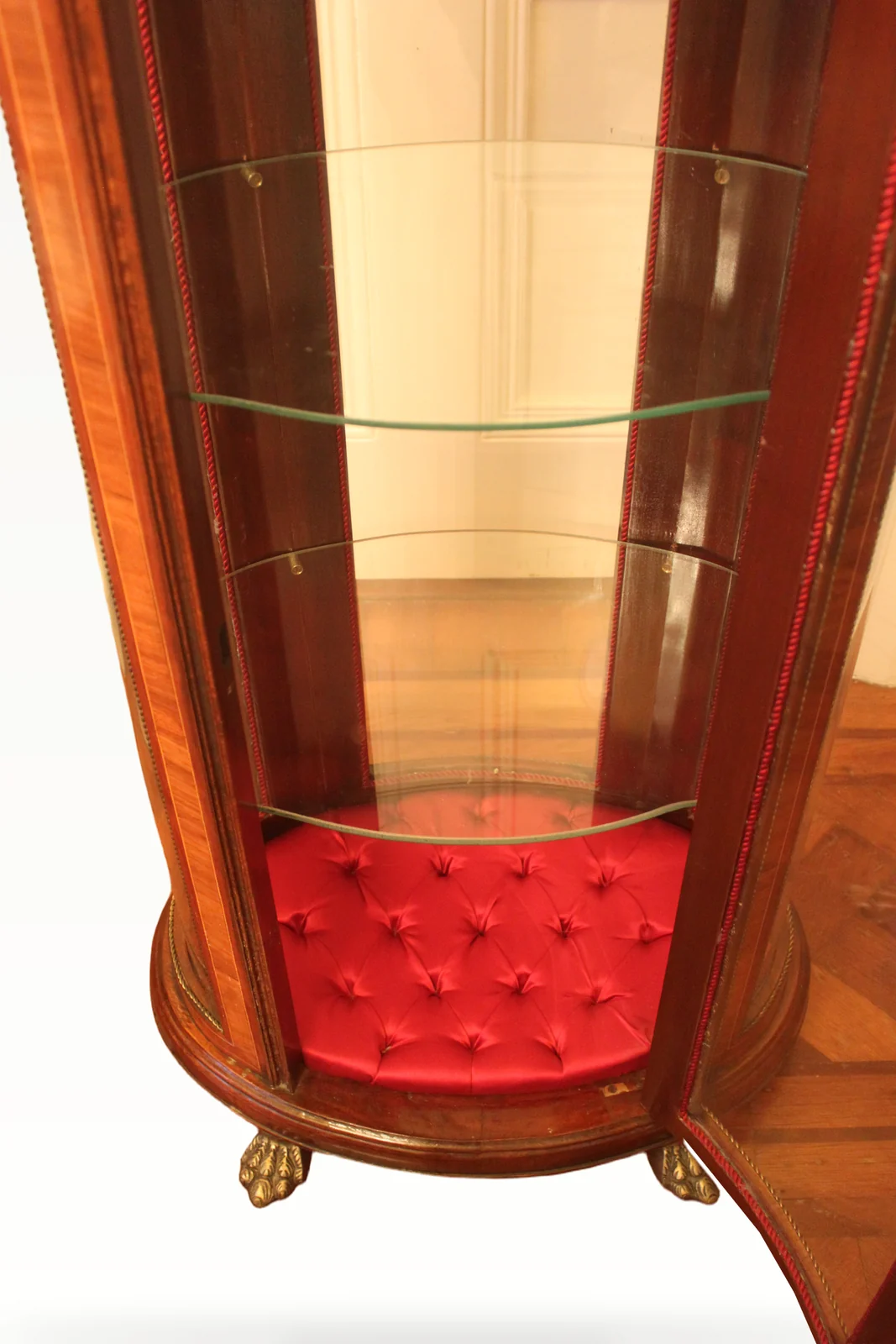 FRENCH INLAID VITRINE OR BIJOUTERIE CABINET — view 6