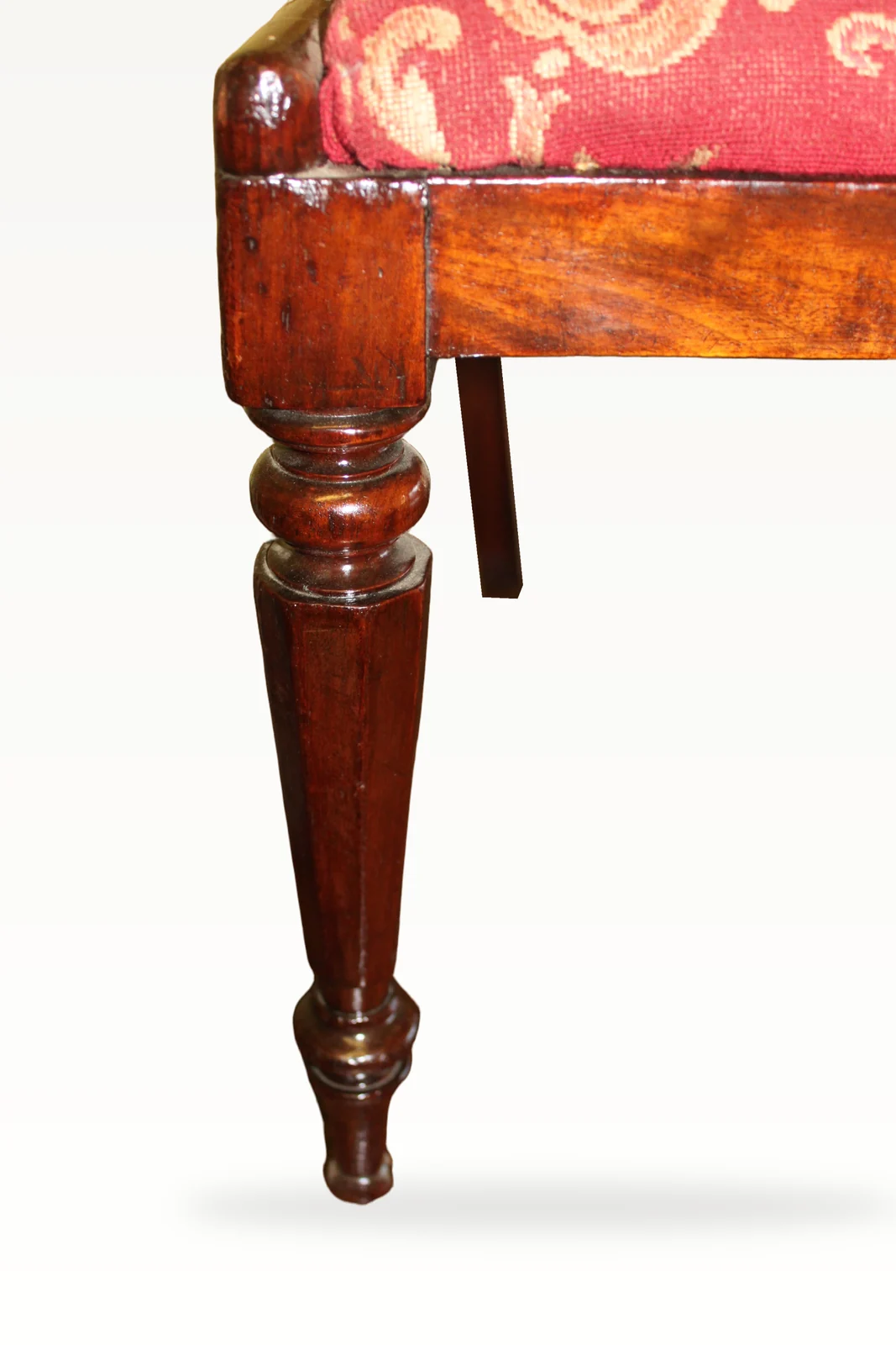 A set of seven early Victorian mahogany chairs — view 3